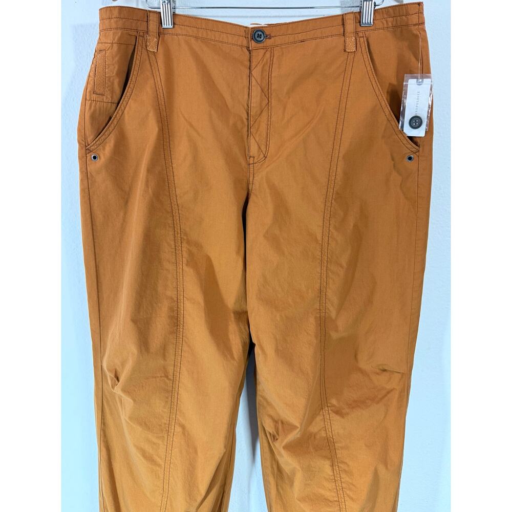 NWT Anthropologie Pilcro Tactical Utility Pants High Rise Wide Leg Size 14 - Picture 7 of 16